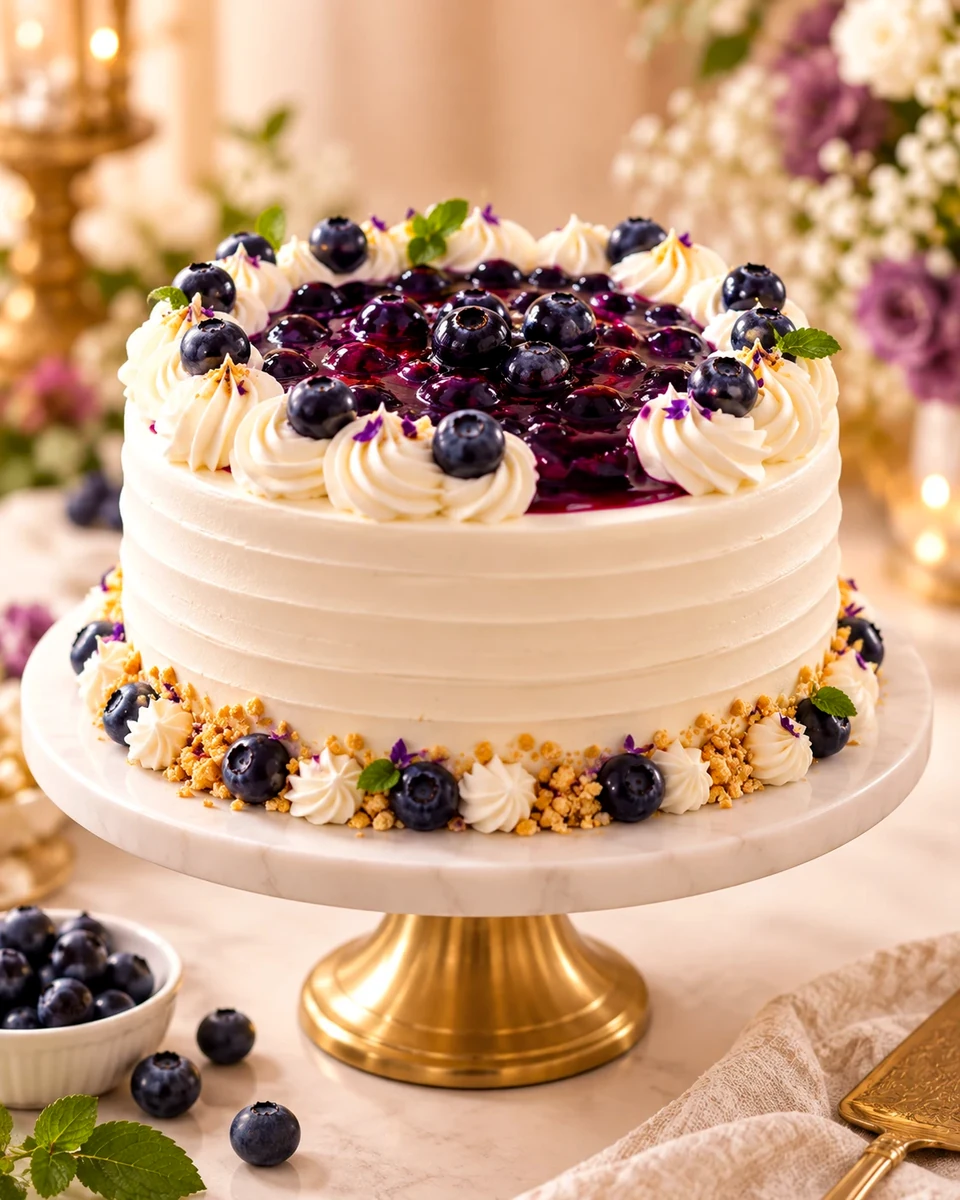 Blueberry cake